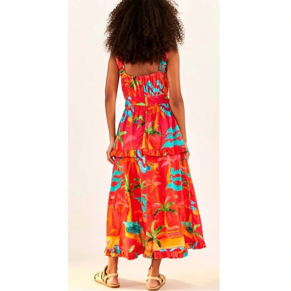 Farm Rio Ipanema Midi Dress - Picture 4 of 11
